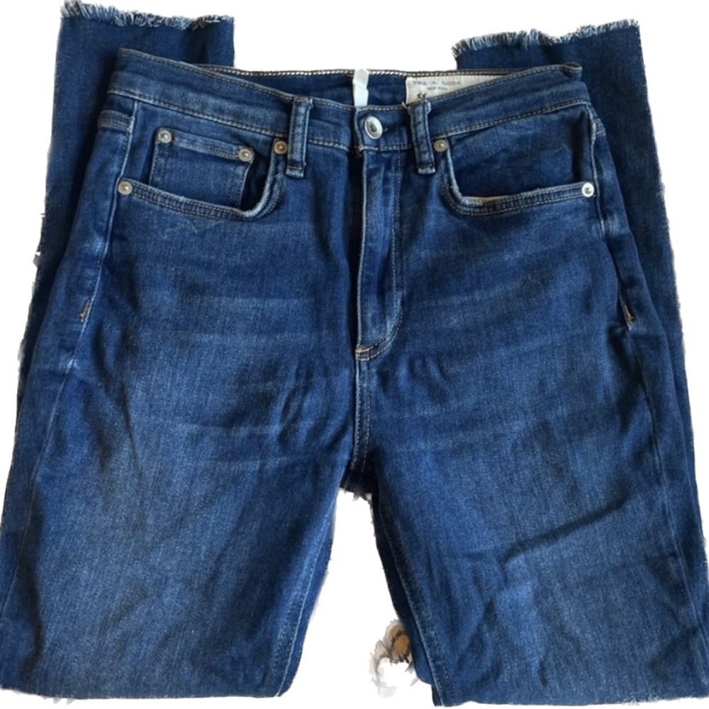 Rag & Bone- blue skinny jeans
